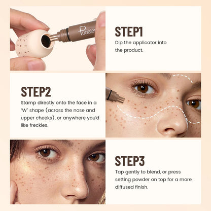 Natural Freckle Stamp Pen – Quick-Dry, Waterproof & Sweatproof (1.2ml)