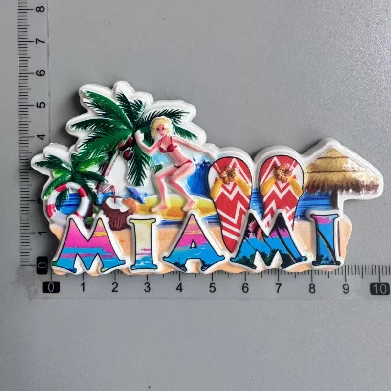 Las Vegas Souvenir Fridge Magnet