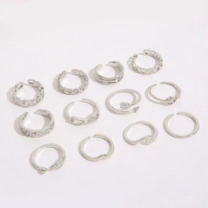 Adjustable Toe Ring Set – 7/10/12pcs Gold & Silver Summer Jewelry