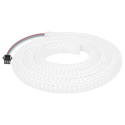 WS2812B / WS2811 5V Round Neon LED Strip – 360° RGBIC Flexible Silicone Tape, 50 LEDs/m, IP67 Waterproof
