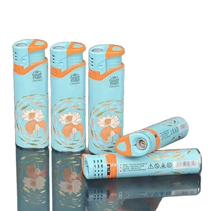 5PCS Jet Torch Flame Lighter Set – Windproof Refillable Butane Gadgets