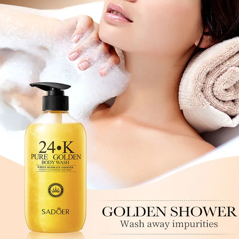 24K Pure Gold Body Wash