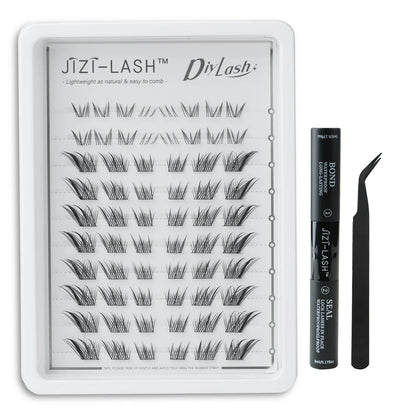 Individual Cluster Eyelashes – C Curl, 3D Mink Style, Wispy &amp; Fluffy