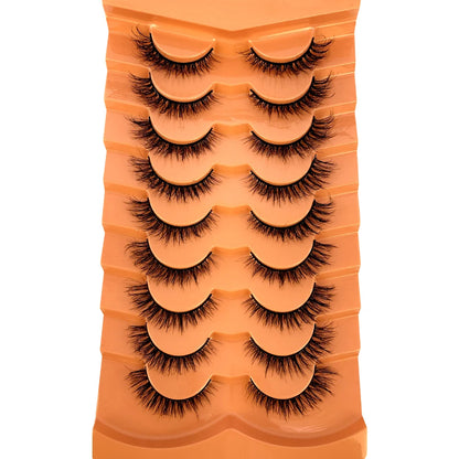 3D Mink-Effect False Eyelash Set – Soft, Fluffy &amp; Full of Volume