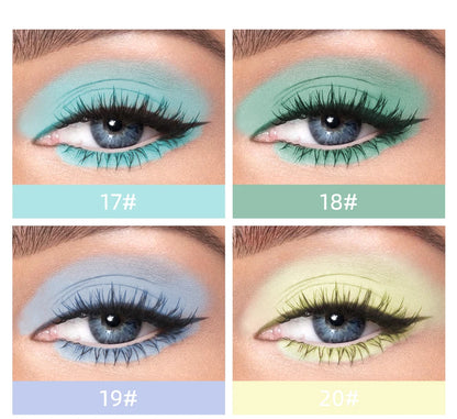 8pcs Liquid Eyeshadow Stick Set – Brown &amp; Coffee Tones
