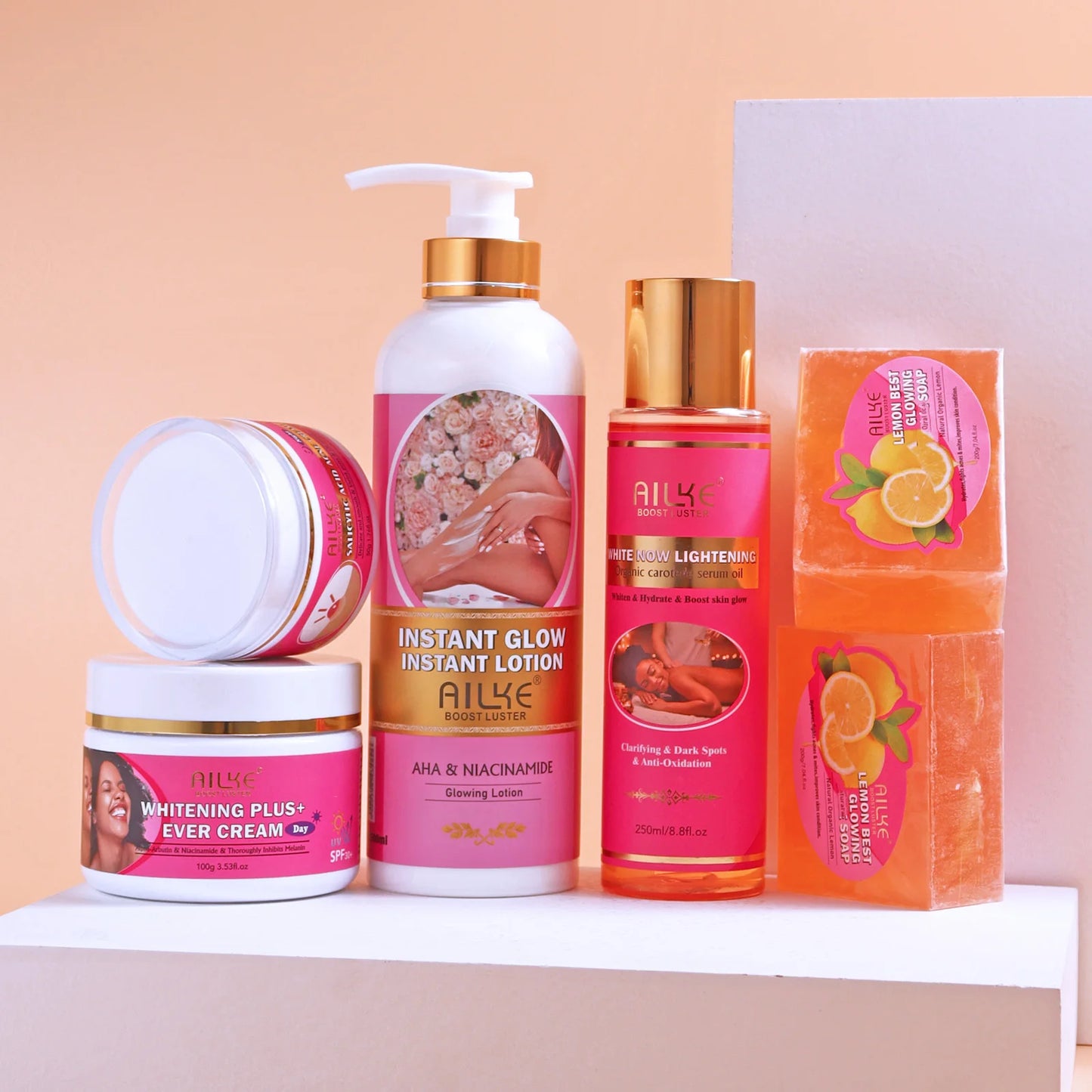 Natural Skin Cleansing & Brightening Set
