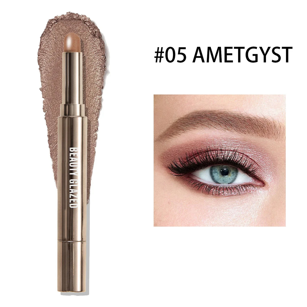10-Color Double-Ended Eyeshadow Stick Set