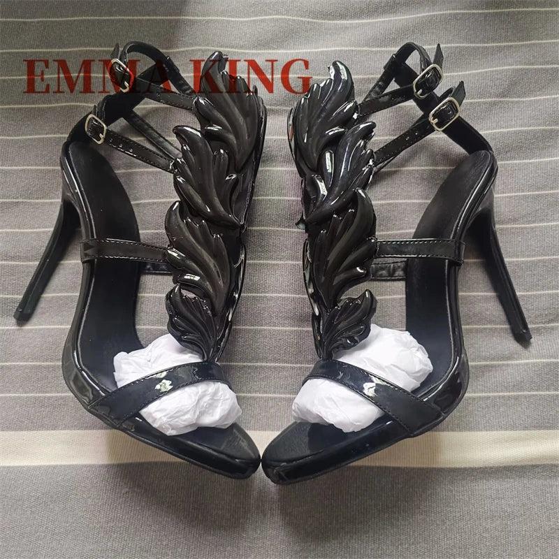 Ankle Strap Stiletto Heel Sandals