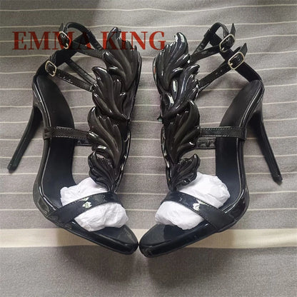 Ankle Strap Stiletto Heel Sandals