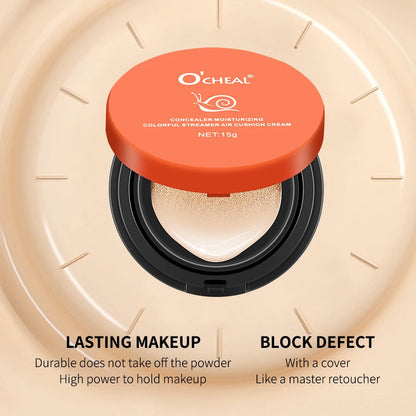 Whitening BB Cream Foundation – Air Cushion Concealer & Brightening Base