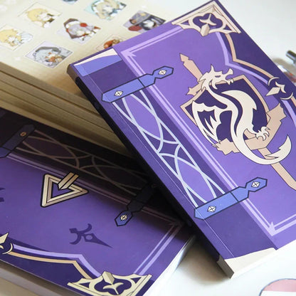 Genshin Impact Mona Notebook – Student Stationery, Cosplay Prop & Collector’s Gift