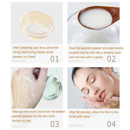 Korean Collagen & Hyaluronic Acid Face Mask – Repair, Firming & Brightening