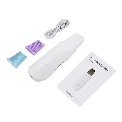 5-in-1 Ultrasonic Skin Scrubber &amp; Facial Beauty Kit – Deep Clean, Lift, Glow