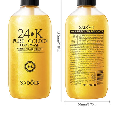 24K Pure Gold Body Wash