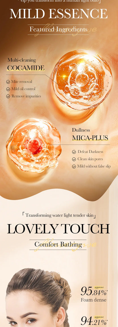 24K Pure Gold Body Wash