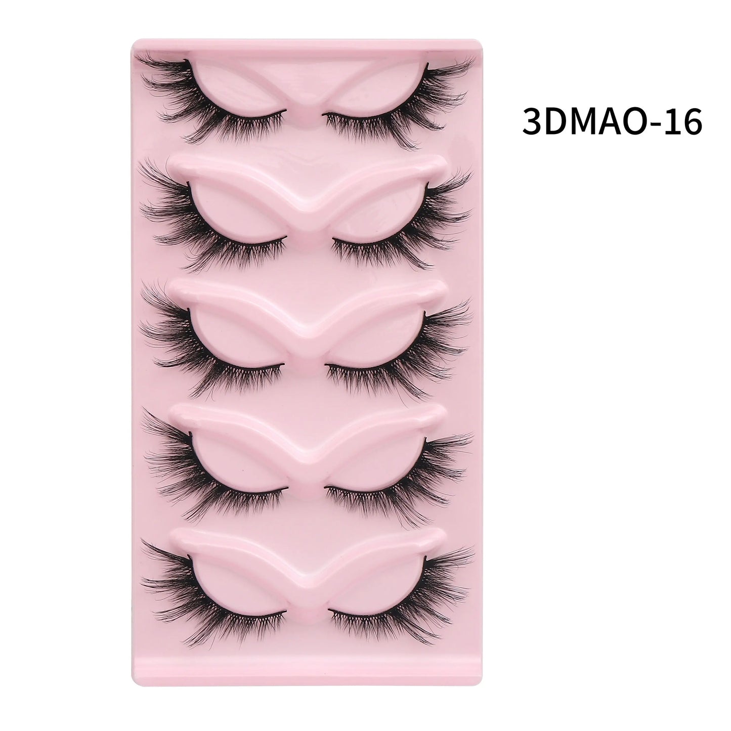 Cat Eye 3D Lashes – Fluffy, Wispy, Manga Magic