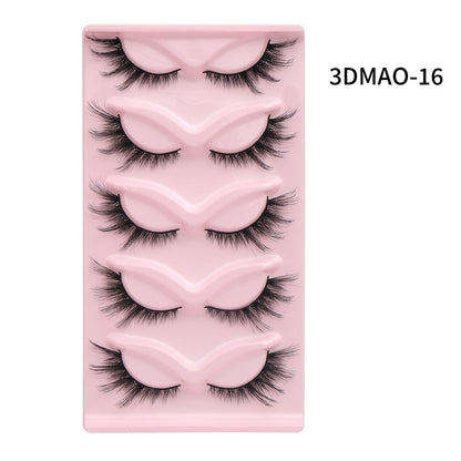 Cat Eye 3D Lashes – Fluffy, Wispy, Manga Magic