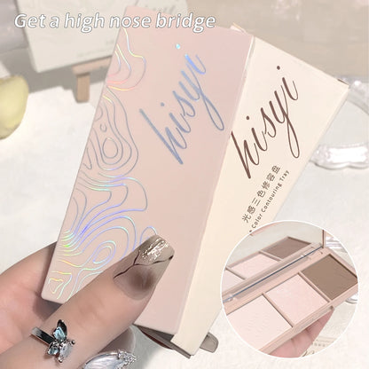 3-Color 3D Contour Highlight Palette