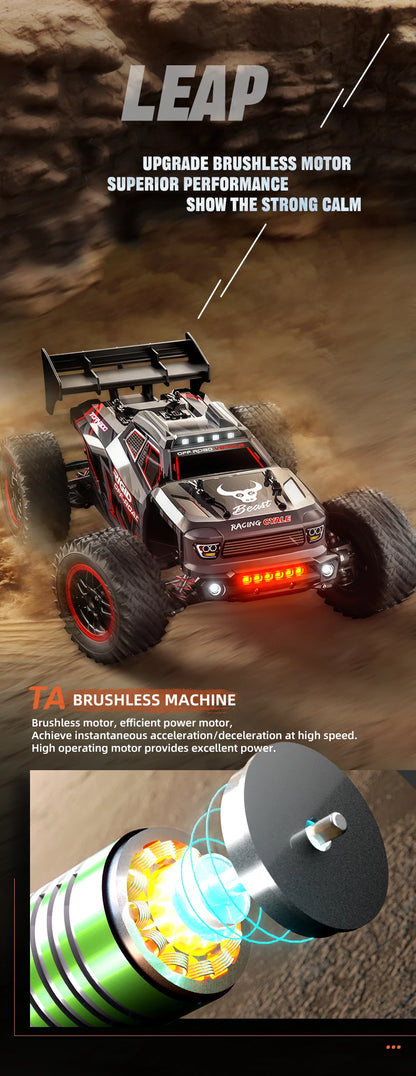 High-Speed RC Off-Road Drift Truck