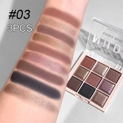 9-Color Milk Tea Eyeshadow Palette