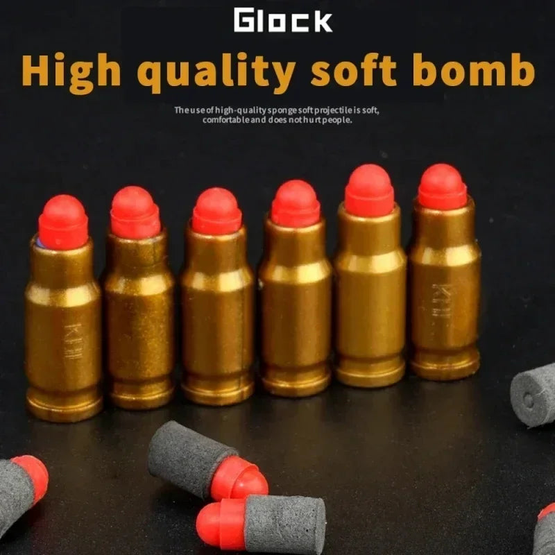 Shell Ejecting Soft Bullet Pistol