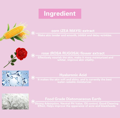 Professional Jelly Face Mask Powder – Hyaluronic Acid Hydrating & Whitening Peel Mask 💆‍♀️✨
