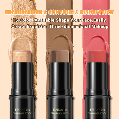 Hello Kiss Face Bronzer & Contour Stick