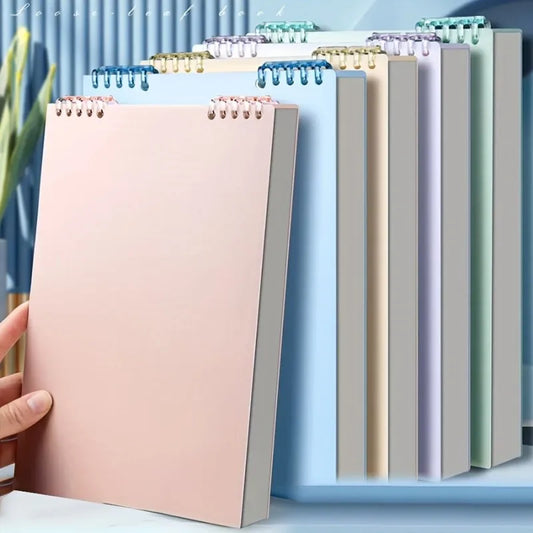 Refillable Spiral Notebook – A5 Top-Flip Lined Journal