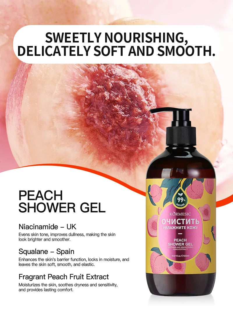 Organic Fruit Infusion Shower Gel