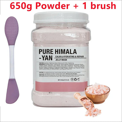 650g Chamomile & Hyaluronic Acid Jelly Mask Powder – Hydrating, Firming & Brightening Facial Treatment 💆‍♀️✨