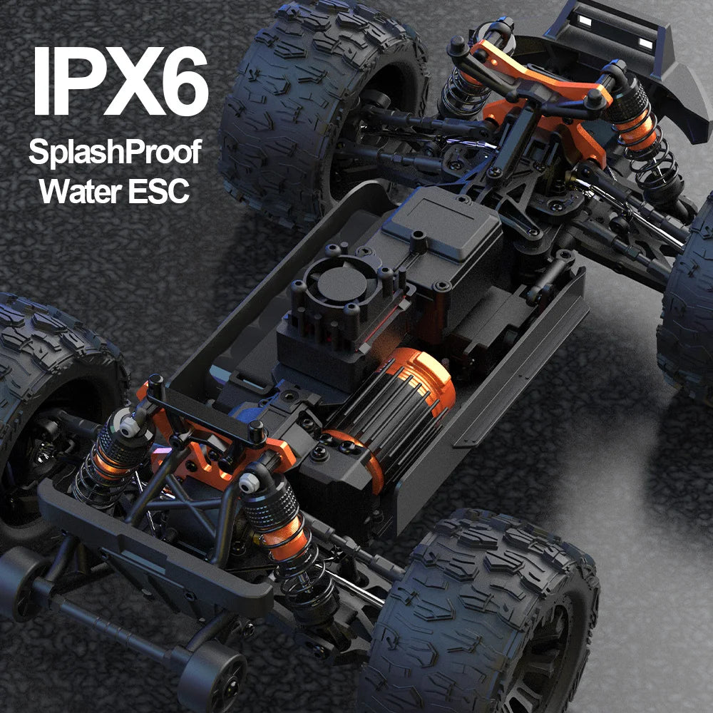 High-Speed RC Off-Road Truck