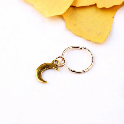 5pcs Butterfly Hair Beads