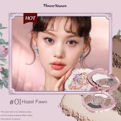 Flower Knows Swan Ballet Eyeshadow Palette