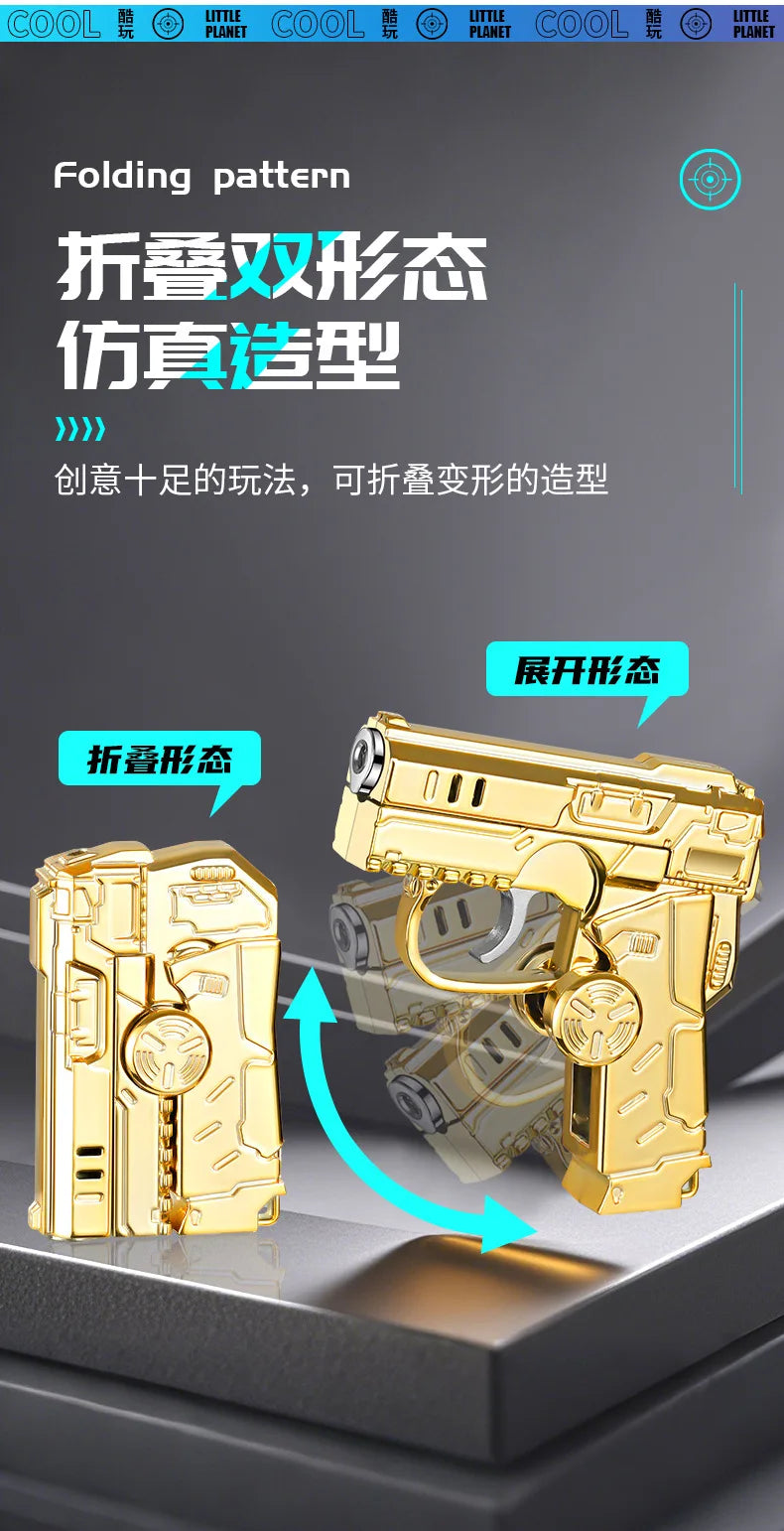 Gyro Folding Pistol Lighter