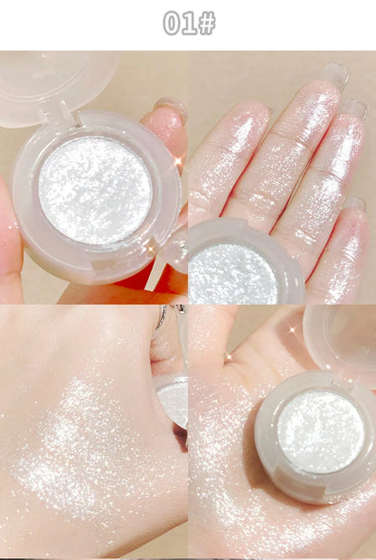 Diamond Glitter Monochrome Eyeshadow – Waterproof Long-Lasting Sparkle