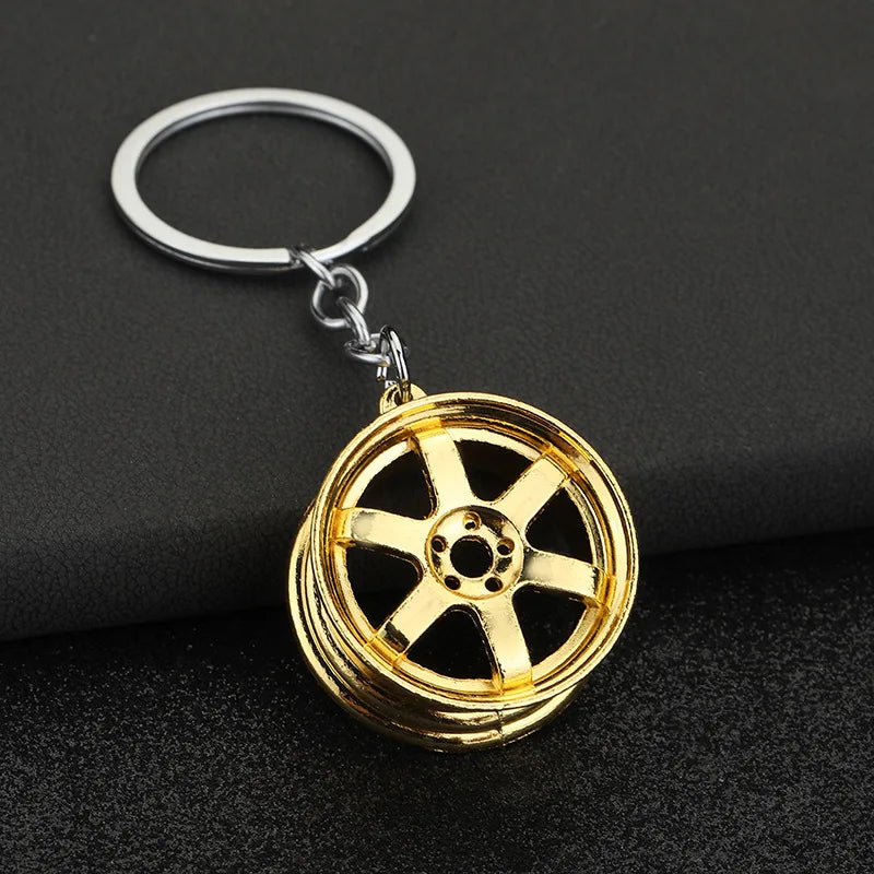 Gear Head Keychain
