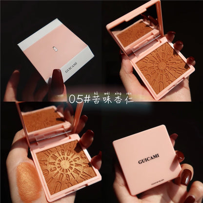 Makeup Blush & Highlighter Palette – Shimmer, Contour & Glow Powder