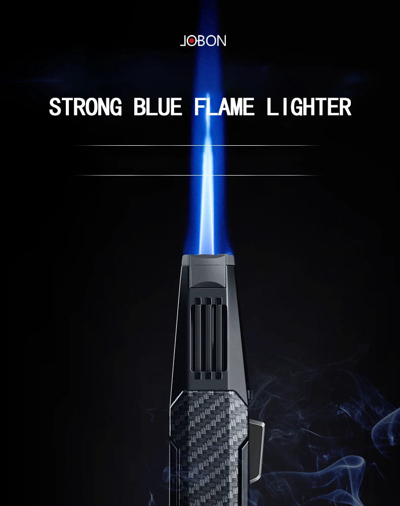 Big Jet Flame Torch Lighter – Adjustable Turbo BBQ, Kitchen, and Cigar Torch