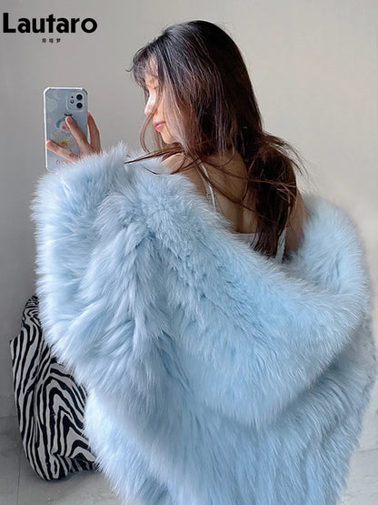 Lautaro Shaggy Faux Fur Jacket – Cozy Luxe With a Statement Twist