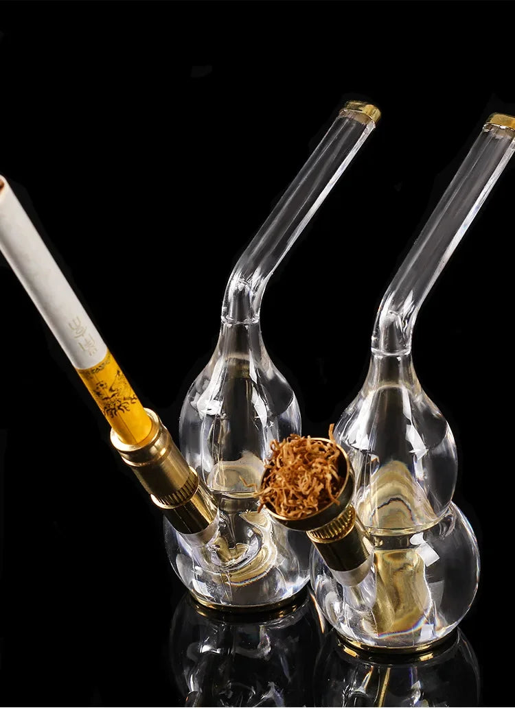 Mini Dual Acrylic Filter Bottle – Compact Multi-Use Water Bottle Accessory (106×90×38mm)