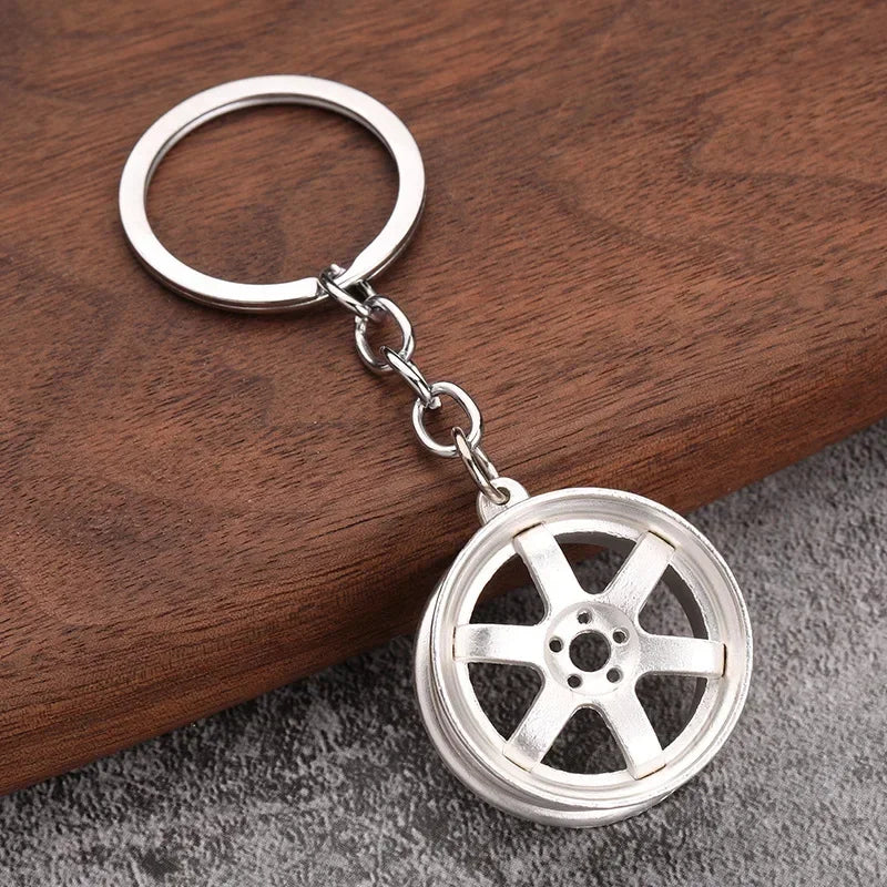 Gear Head Keychain