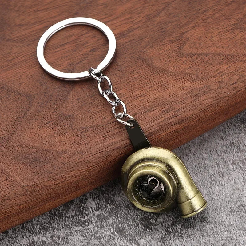 Gear Head Keychain