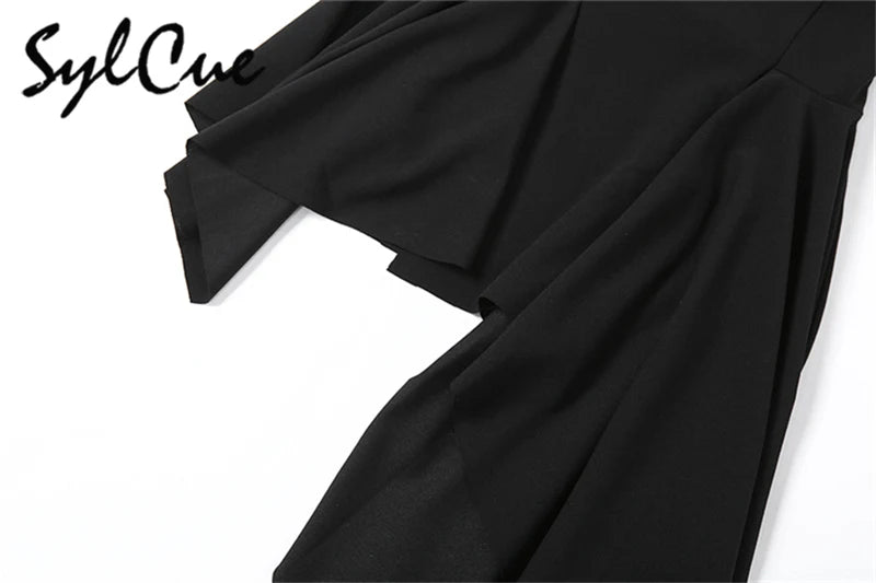 Black Strapless Mini Dress – Elegant Slim Party Tube Dress