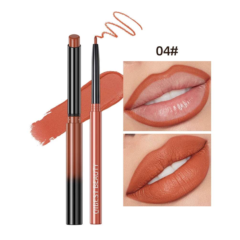 2PCS Matte Lipstick & Lip Liner Set