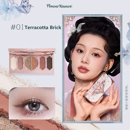 Flower Knows Swan Ballet Eyeshadow Palette