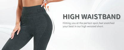 Seamless High-Waist Yoga Leggings – Quick-Dry Fitness Pants