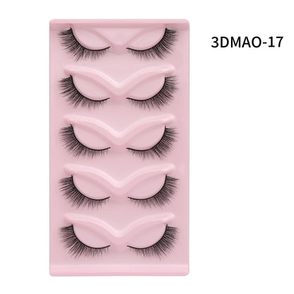 Cat Eye 3D Lashes – Fluffy, Wispy, Manga Magic