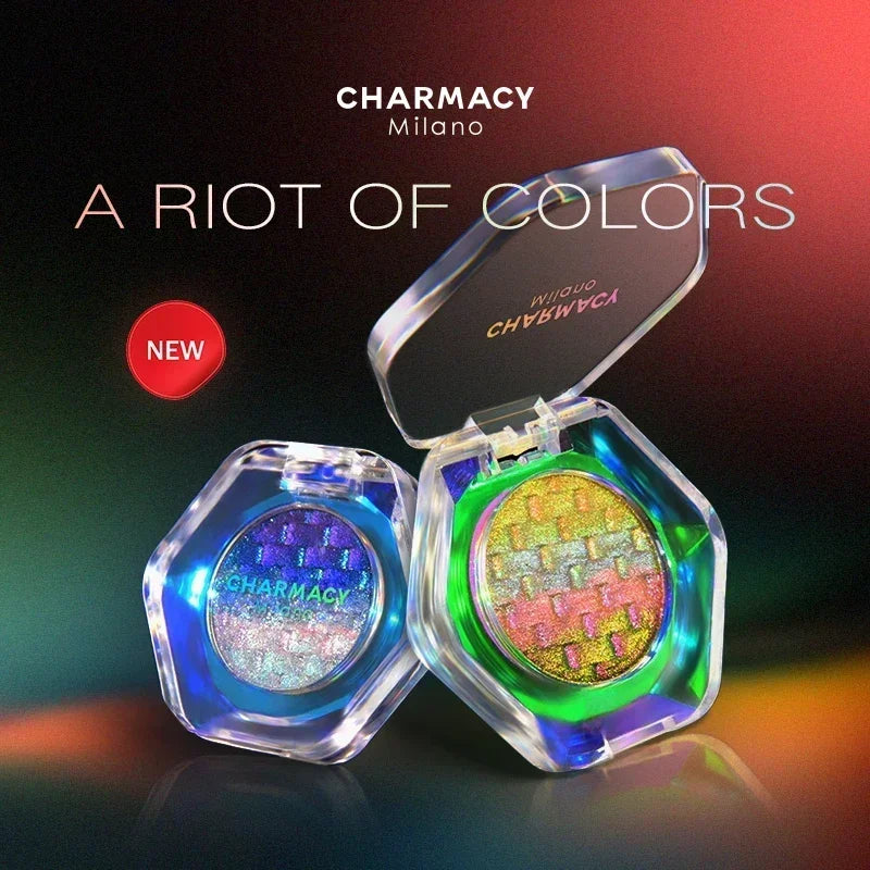 Rainbow Duochrome Multichrome Eyeshadow Set (5 Colors)