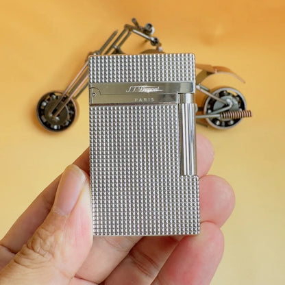 Luxury Brushed Brass Lighter – Classic Collectible Gift