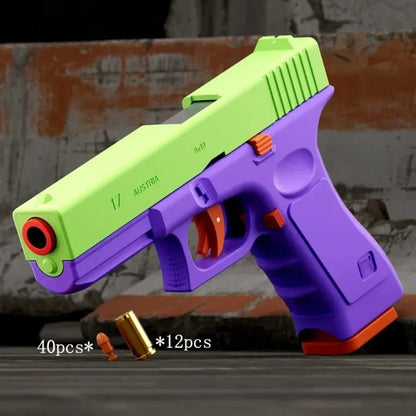 Shell Ejecting Soft Bullet Blaster